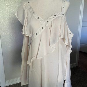 Veronica Beard Clementine Long Sleeve Top